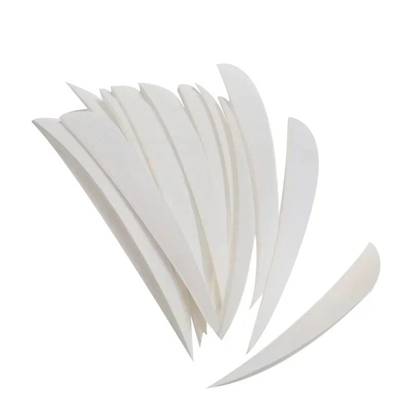 3/4/5 pulgadas flechas de tiro con arco paletas de plumas flechas de carbono arco recurvo arco compuesto tiro caza 60x - imagen 2