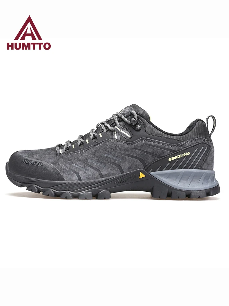 HUMTTO, zapatos de senderismo para hombre, deportes al aire libre de invierno, zapatillas de Trekking informales cálidas, botines para mujer, zapatos de escalada, zapatos para caminar - imagen 2