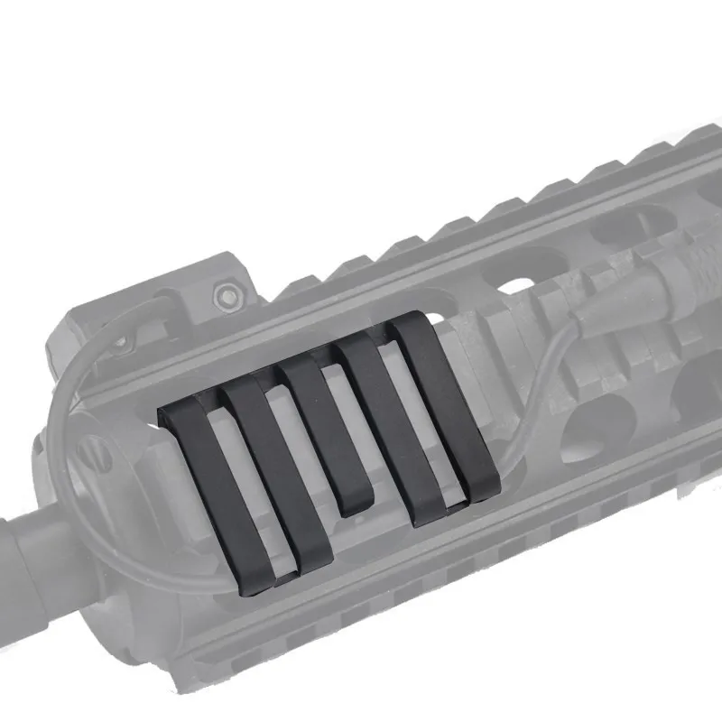 WADSN cubierta de riel táctico Picatinny PEQ15 DBAL M300M600 soporte de cable de interruptor de presión CQBL NGAL Airsoft Rifle de caza Accesorios - imagen 3