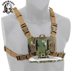SINAIRSOFT Bolsa táctica MOLLE para móvil con soporte navegación