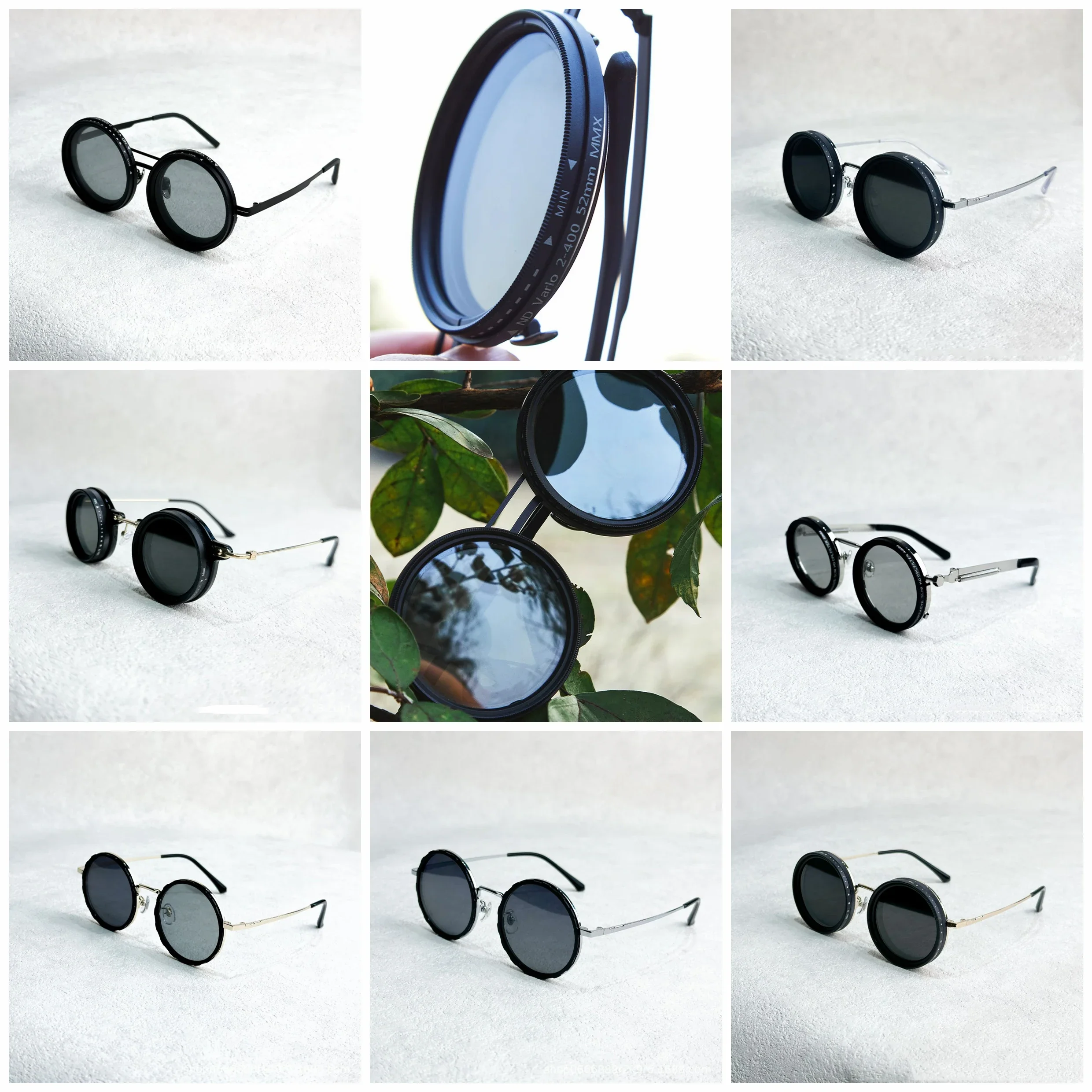 Gafas de sol al aire libre Nd 9 Gear ajustables, filtro de pesca protección UV personalizado polarizado personalizable - imagen 3