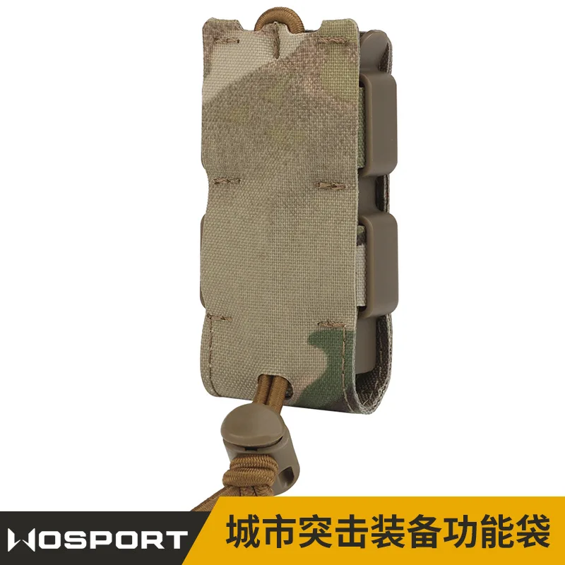 Chaleco táctico MOLLE porta cargadores 9mm Quickdraw con pretina - imagen 3
