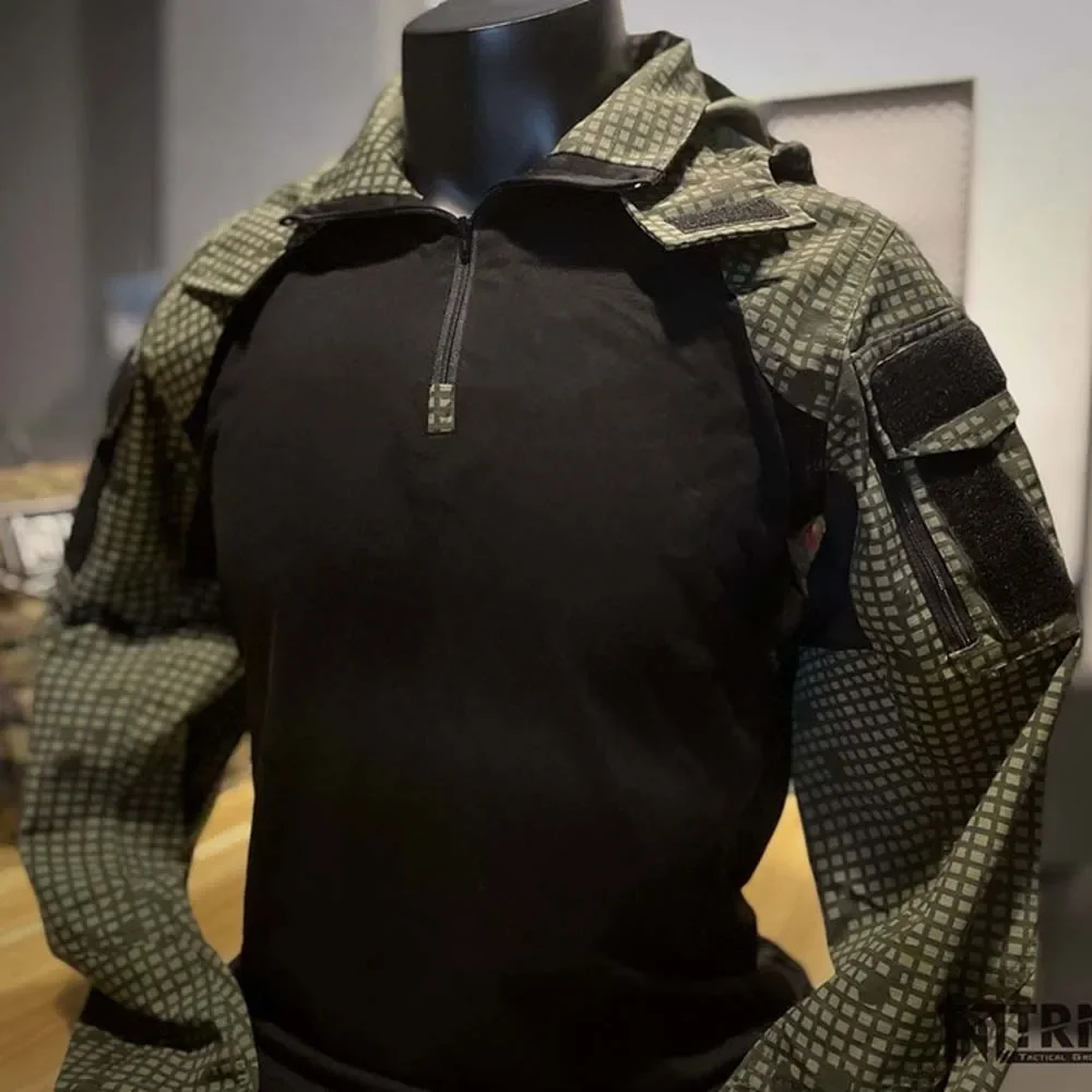 Camiseta de caza táctica versión Night Camo SP2, uniforme, camiseta de manga larga con capucha para primavera y otoño para hombre - imagen 2