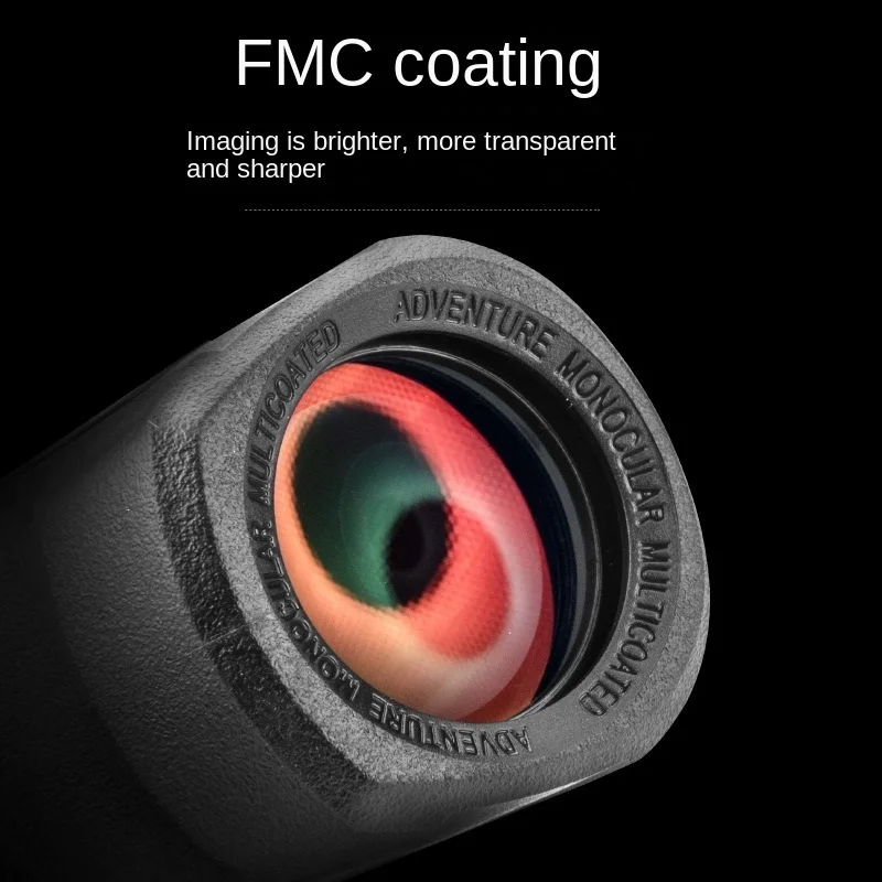 Potente Mini telescopio Monocular pequeño 8X25 10X25 HD IPX7, resistente al agua, recubierto de SMC, binoculares compactos de bolsillo para exteriores para turismo - imagen 3