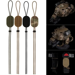 Cordón táctico NVG para visión nocturna, dispositivo de retención elástica, gancho y bucle para chaleco al aire libre, torniquetes, guantes, herramienta, cuerda fija