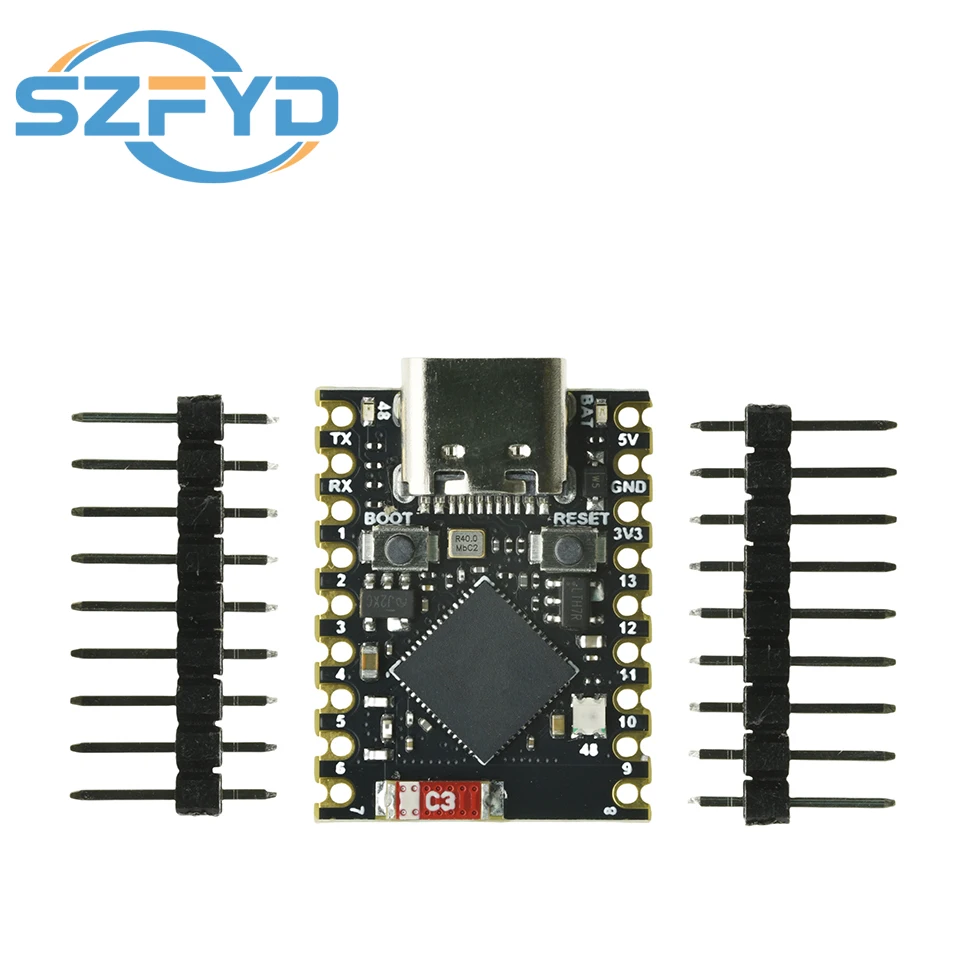 1-10 Uds ESP32-S3 Placa de desarrollo Supermini WiFi Bluetooth 5,0 tamaño ultrapequeño ESP32 S3 ESP32-S3FH4R2 para Arduino Micropython - imagen 2