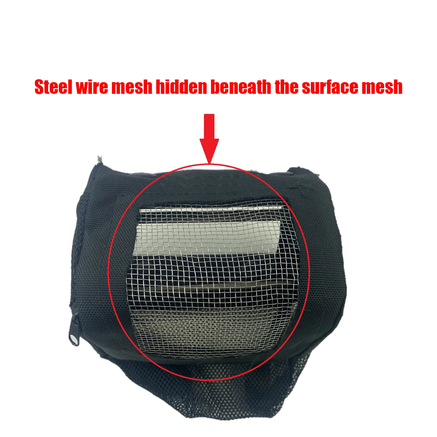 Accesorio táctico receptor de carcasa de tiro con 5 piezas, bolsa de red de reciclaje Picatinny desmontable, Colector de captura de latón - imagen 5