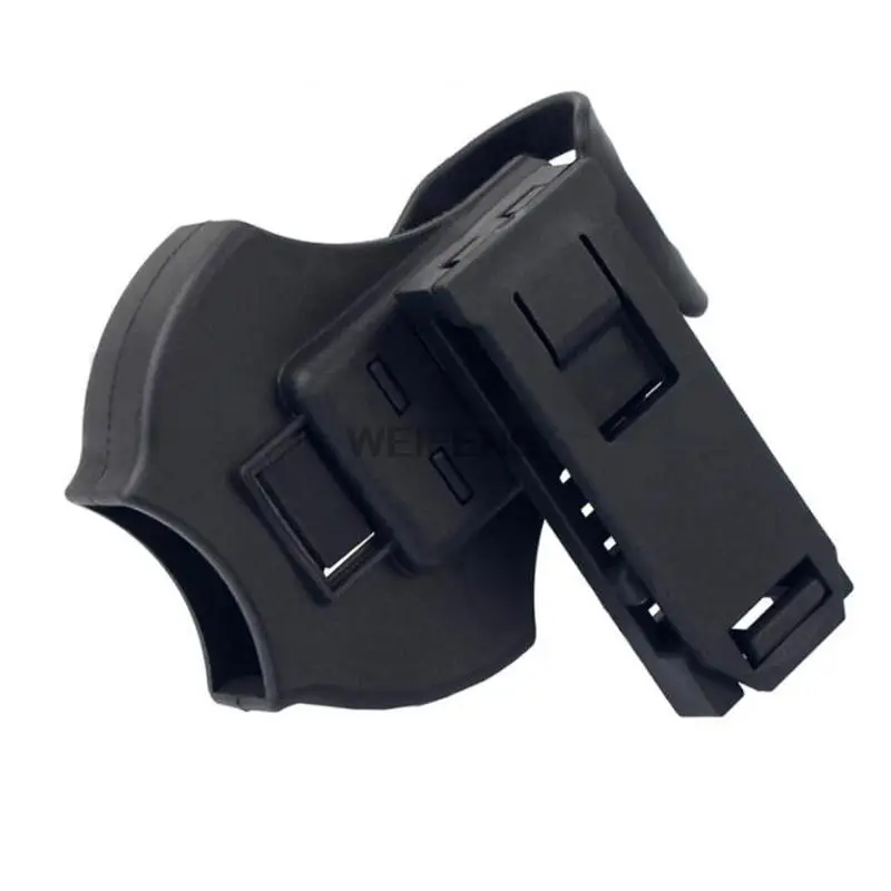 Funda táctica Molle para esposas, funda para grilletes de policía, soporte militar para esposas, bolsa con Clip para cinturón giratorio de 360 grados - imagen 4