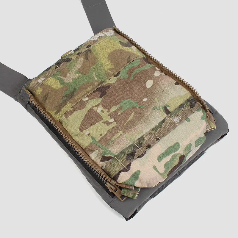 FCPC V5 Panel trasero táctico bolsa de agua chaleco portador de placa bolsa de hidratación bolsa multiusos con doble cremallera - imagen 5