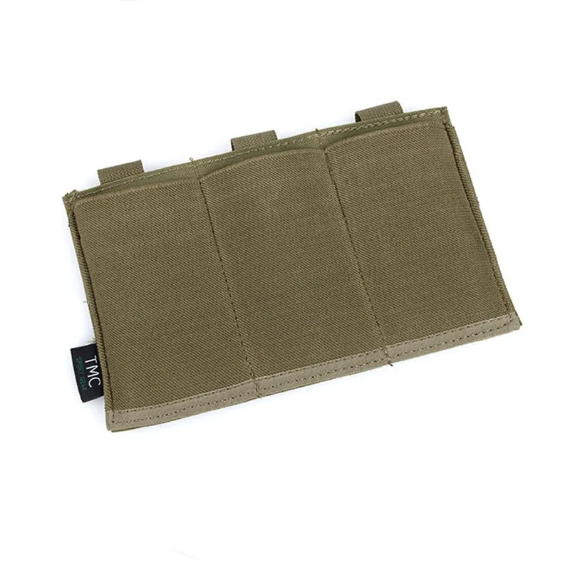 Bolsa Triple para revistas, chaleco táctico M4 Molle, accesorios de caza, riñonera, bolsa de herramientas de nailon - imagen 4