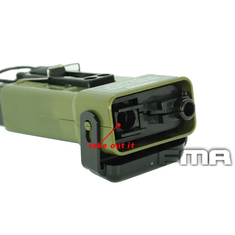 Casco táctico FMA MS2000 con cargador BB, luz estroboscópica, modelo simulado TB739 - imagen 4