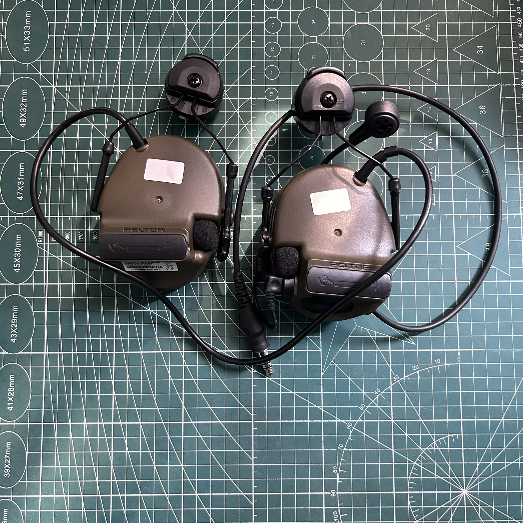 XPI VI Auriculares de comunicación con cancelación de ruido montados en casco AN/PRC-162AUV Radio portátil multibanda - imagen 2