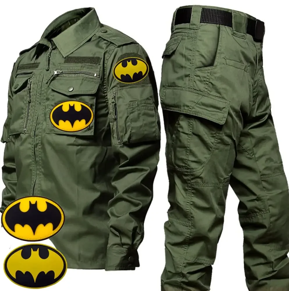 Insignia de murciélago 3D de PVC, parches de gancho y bucle, accesorios de logotipo negro y amarillo, insignias de moral en mochila, pegatinas tácticas de decoración - imagen 5