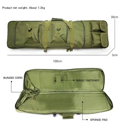 Bolsa táctica multifunción MOLLE para pistola, rifle y airsoft