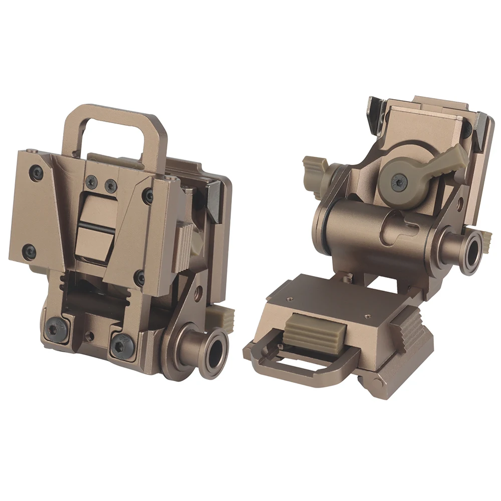 Nuevo soporte NVG para gafas de visión nocturna de caza para juegos CS al aire libre de alta calidad, soporte para casco de Metal, soporte NVG L4G24 (aleación de aluminio) - imagen 3
