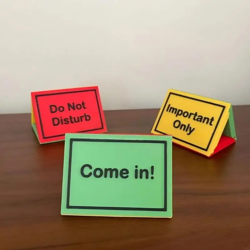Placa identificativa triangular 3D Blockock para escritorio - imagen 2