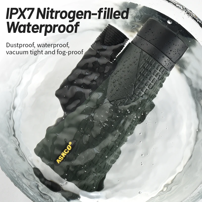 Gafas ED Monocular 12x56 telescopio Monocular de alta potencia para adultos con adaptador para teléfono inteligente lente SMC y prisma BAK4 para caza - imagen 5