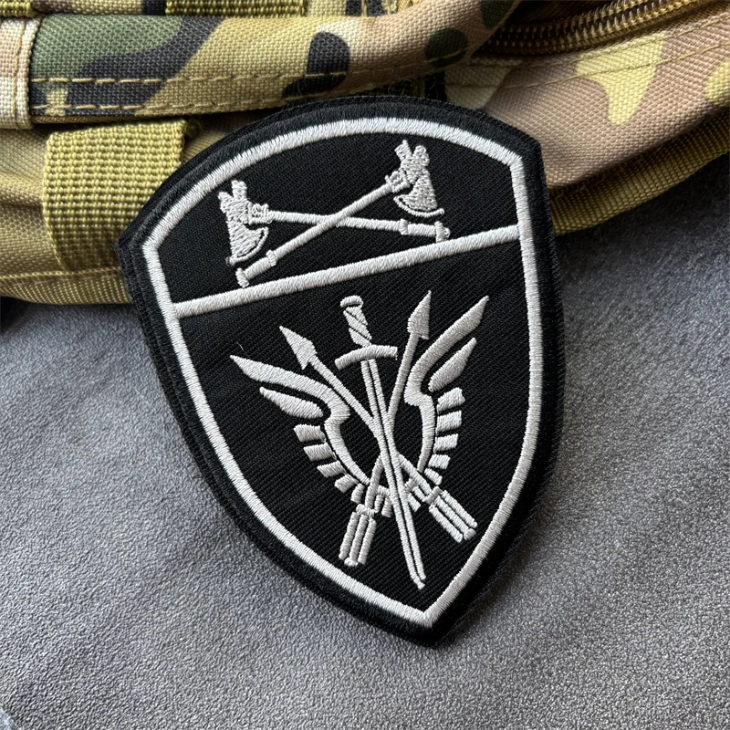 Parche táctico bordado con velcro para mochila y ropa militar - imagen 4
