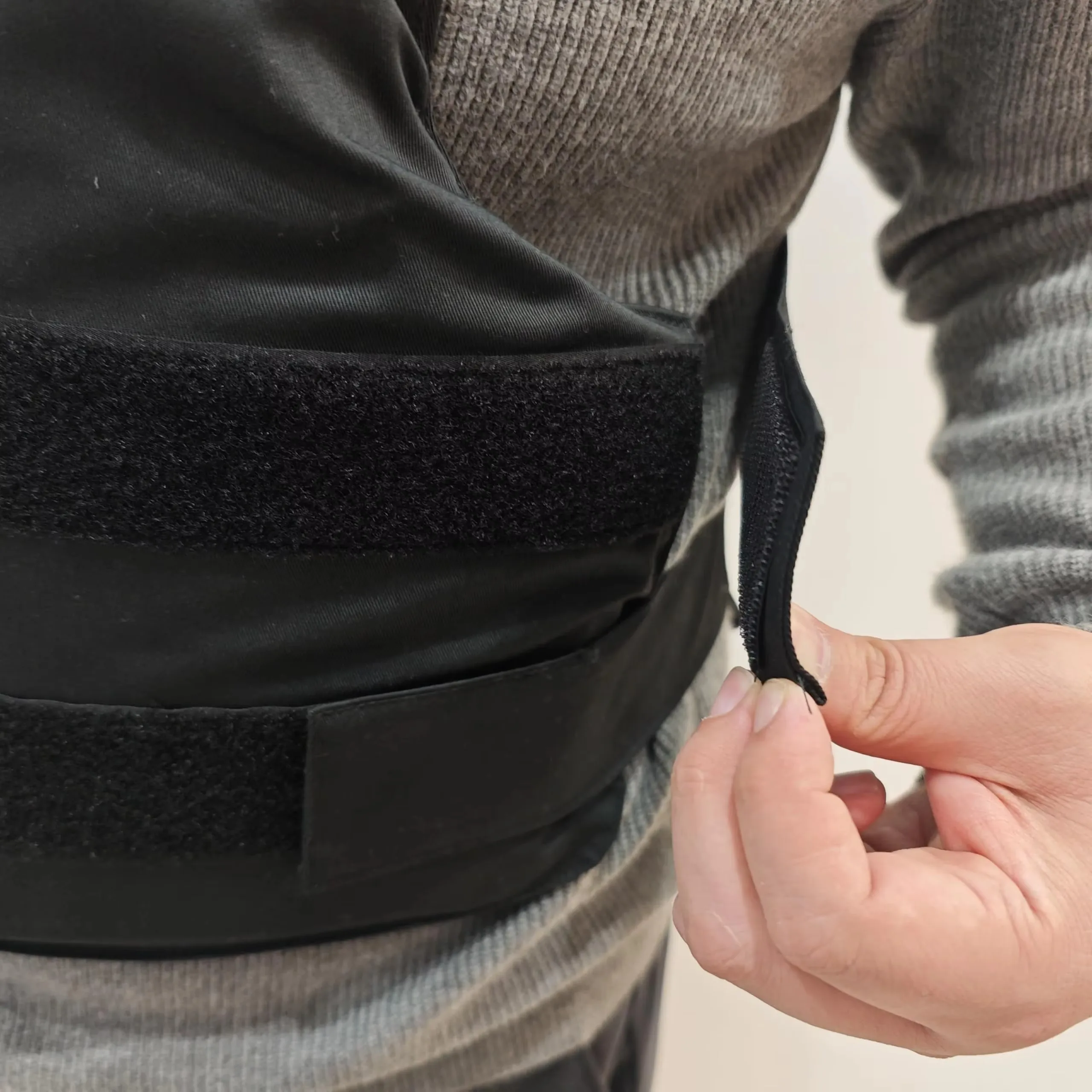 Chaleco táctico realista NIJ 3A, nivel IIIA, portador de placa oculta, armadura corporal, autodefensa y seguridad - imagen 5