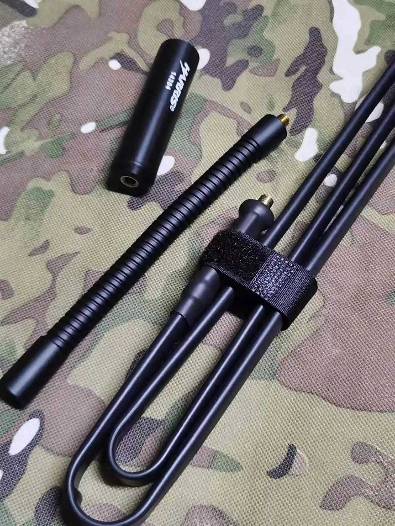 PRC-152A Antena plegable larga de alta potencia de banda completa de 30 - 512 MHz (15 W)