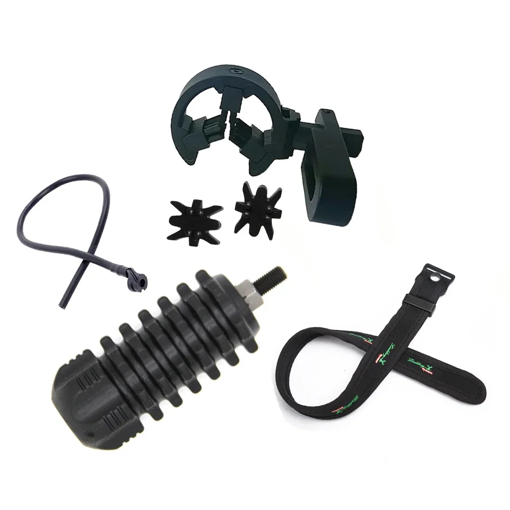 Linkboy tiro con arco 1 pines Kits de mira estabilizador de apoyo de flecha para caza recurvo/accesorios de arco compuesto - imagen 2