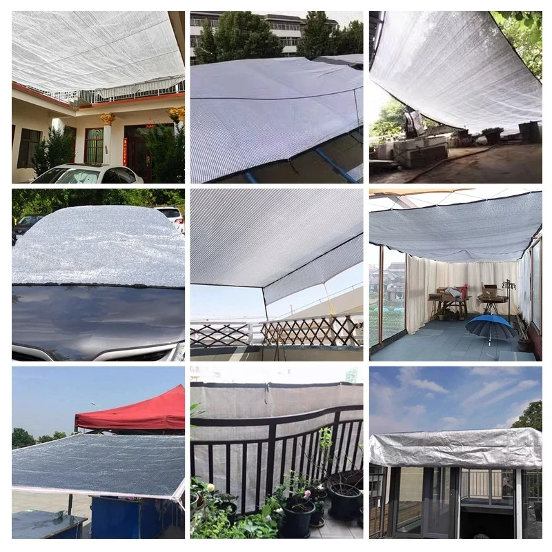 Toldo con protección Uv para exteriores, Red de camuflaje para fiesta, Camping, Patio, jardín, Patio trasero, coche, puerto, Suv, Coche - imagen 3