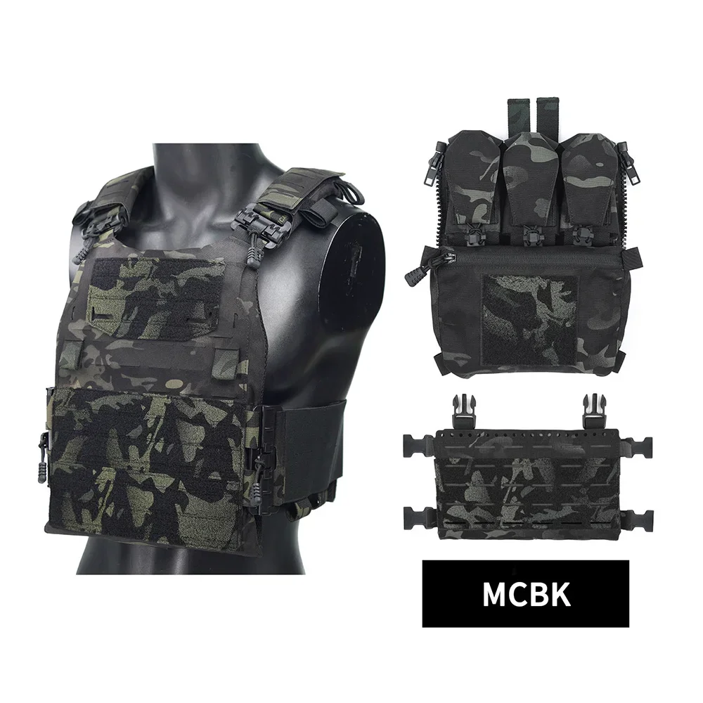 Chaleco táctico BC2, portador de placa, combinación ligera de equipo Airsoft, equipo de caza de Paintball, juego de guerra - imagen 5