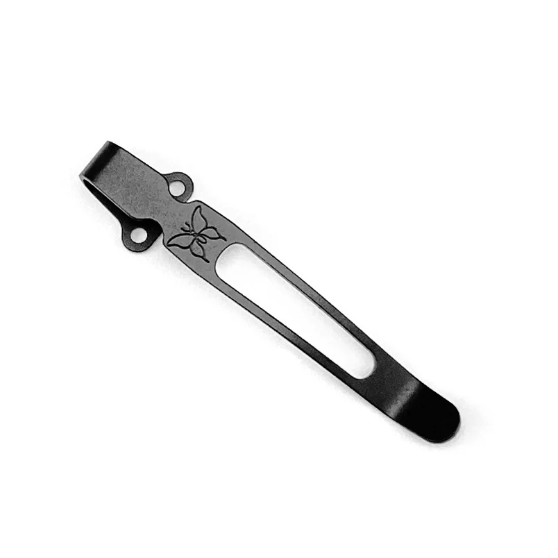 Clip de bolsillo de transporte profundo de Material de aleación de titanio personalizado para Emerson Commander CQC Benchmade Griptillian 551 710 730 Bugout 535 ZT - imagen 2
