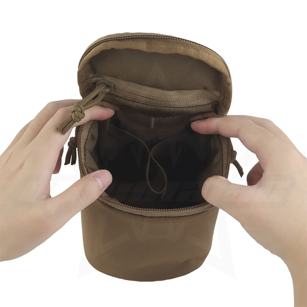 OPHIDIAN L NVG Bolsa de almacenamiento acolchada Binocular Bolsa para gafas de visión nocturna Bolsa Molle para cintura Equipo para exteriores - imagen 4