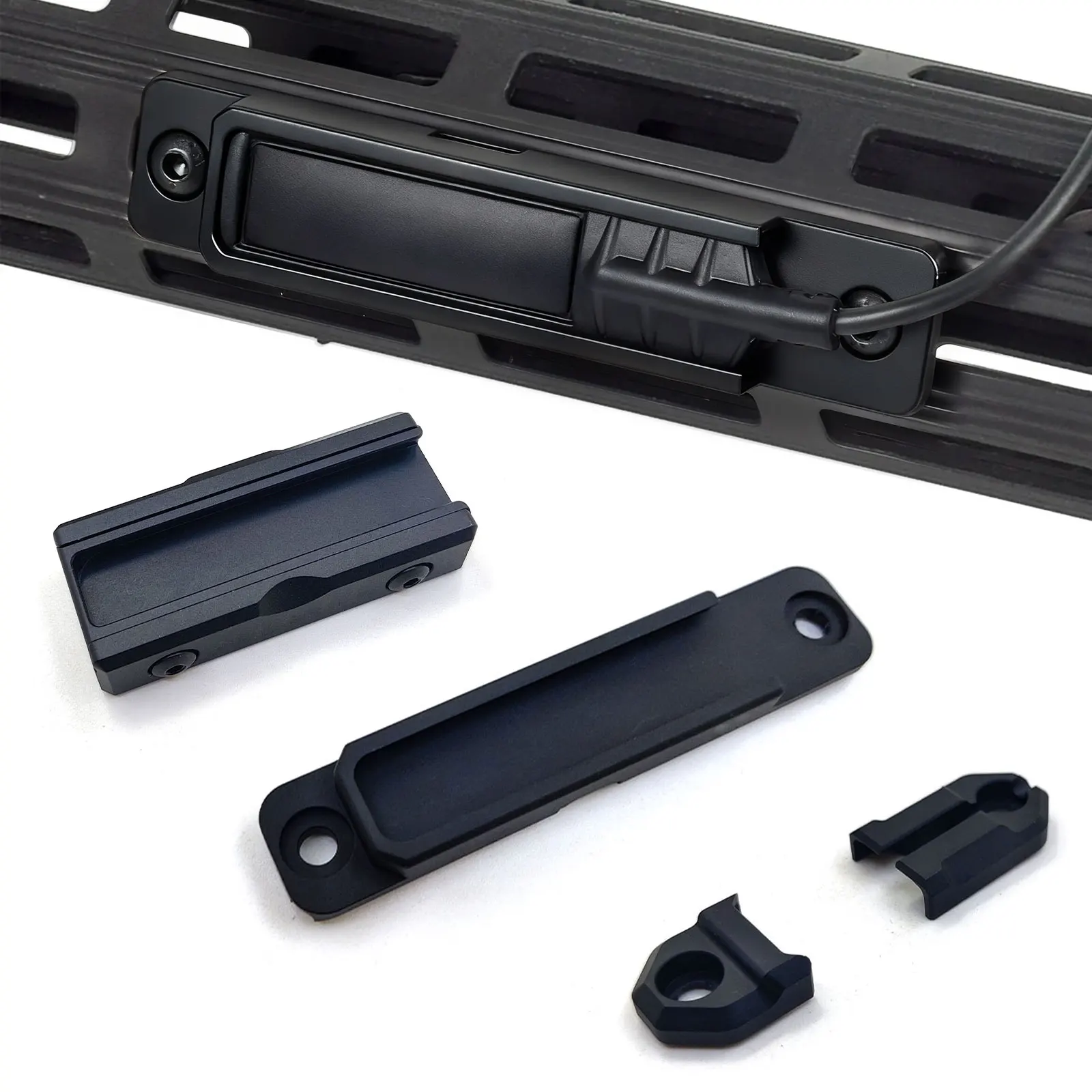 Almohadilla de presión táctica – Control remoto linterna Mlok 20mm