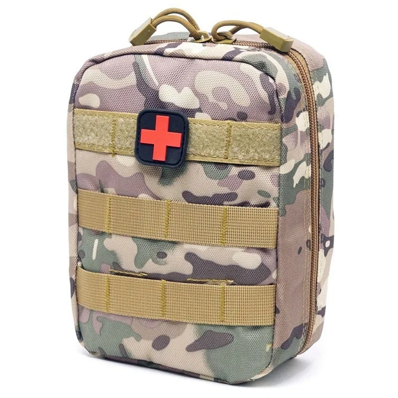 Bolsa táctica EDC Molle, botiquines de primeros auxilios, bolsa médica, riñoneras militares, bolsa IFAK de supervivencia de emergencia para caza del ejército al aire libre - imagen 4