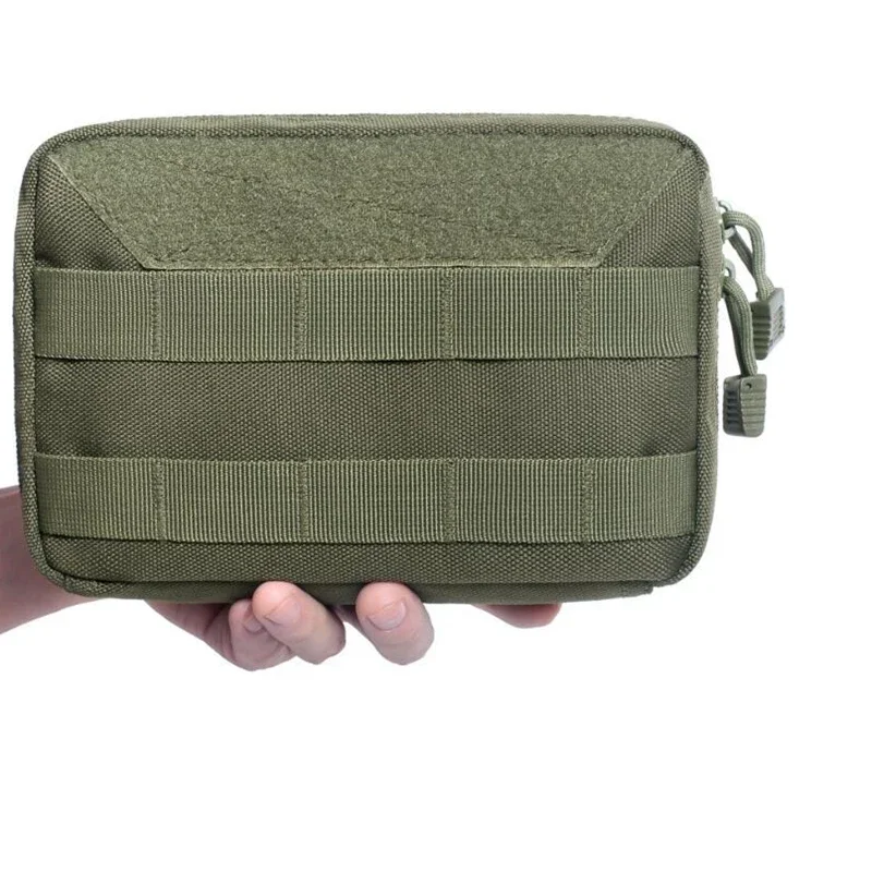 Mochila táctica Molle EDC, bolso Modular, cinturón multifuncional de nailon, Kit de primeros auxilios para caza y viaje