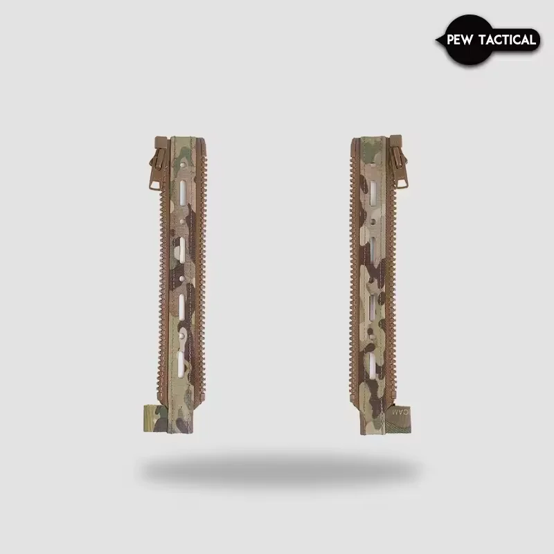 PEW TACTICAL FERRO STYLE Panel trasero extensión de cremallera Airsoft placa portadora accesorios UA86