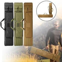 Funda táctica para Rifle de 120cm,funda rifle bolsa suave para escopeta larga, bolsa de protección para transporte de pistola de francotirador, mochila de caza para tiro Airsoft/carabina funda escopeta