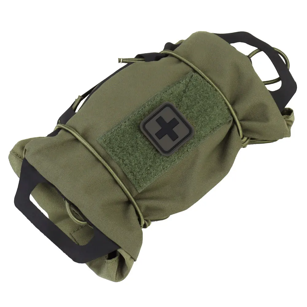 Bolsa IFAK MOLLE, bolsa de supervivencia, botiquín de primeros auxilios para exteriores, caza, Camping, despliegue rápido táctico, bolsas de cinturón de emergencia para hombres - imagen 4