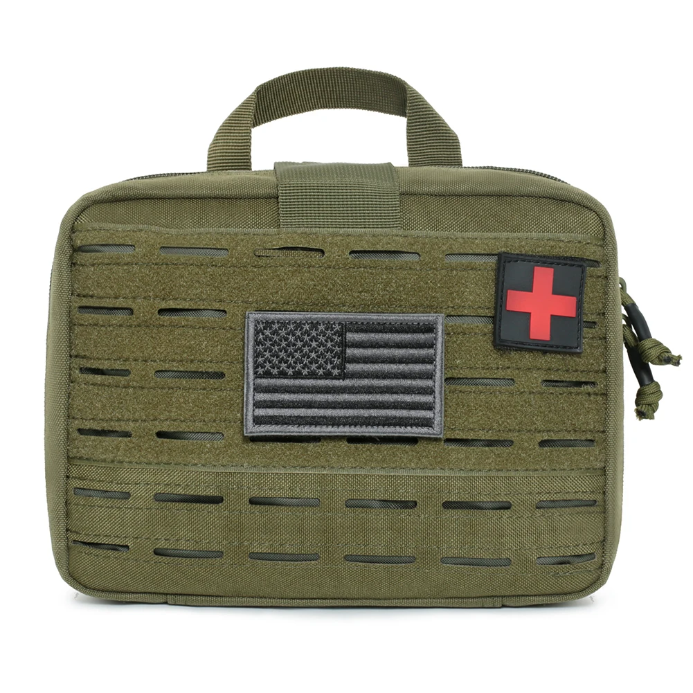 Botiquín de primeros auxilios táctico portátil, bolsa médica para senderismo, viaje, hogar, estuche de tratamiento de emergencia, herramientas de supervivencia, bolsa EDC - imagen 2