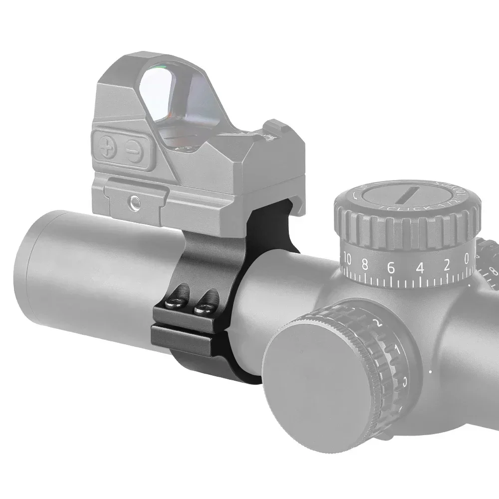 25,4mm 30mm Rifle alcance anillo montaje óptico punto rojo mira linterna láser Base adaptador accesorios de caza - imagen 2