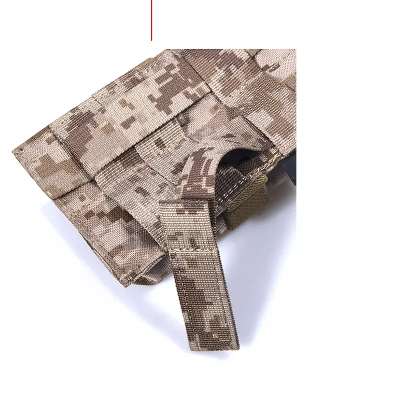 Bolsa de carga de tapa doble C4 con tira táctica, Kit de herramientas de tira de 30cm de largo, bolsa de accesorios multiusos MOLLE G006 - imagen 5