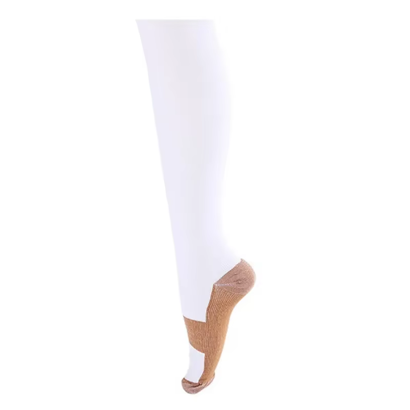 Calcetines de compresión cobre hasta la rodilla unisex deportivos - imagen 3