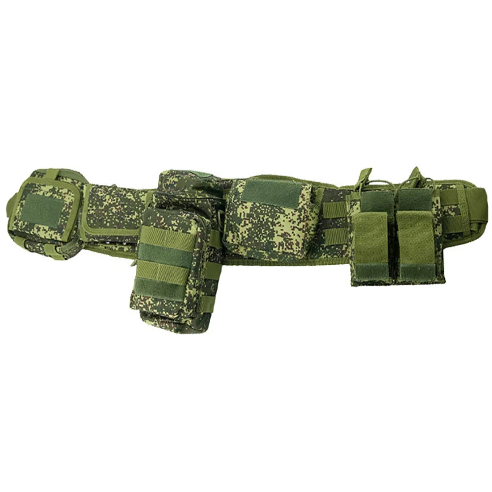 Cubierta de cintura táctica para deportes de caza al aire libre, cinturón combinado MOLLE, equipo de transporte multifuncional, almacenamiento, Kit de cinco piezas - imagen 5