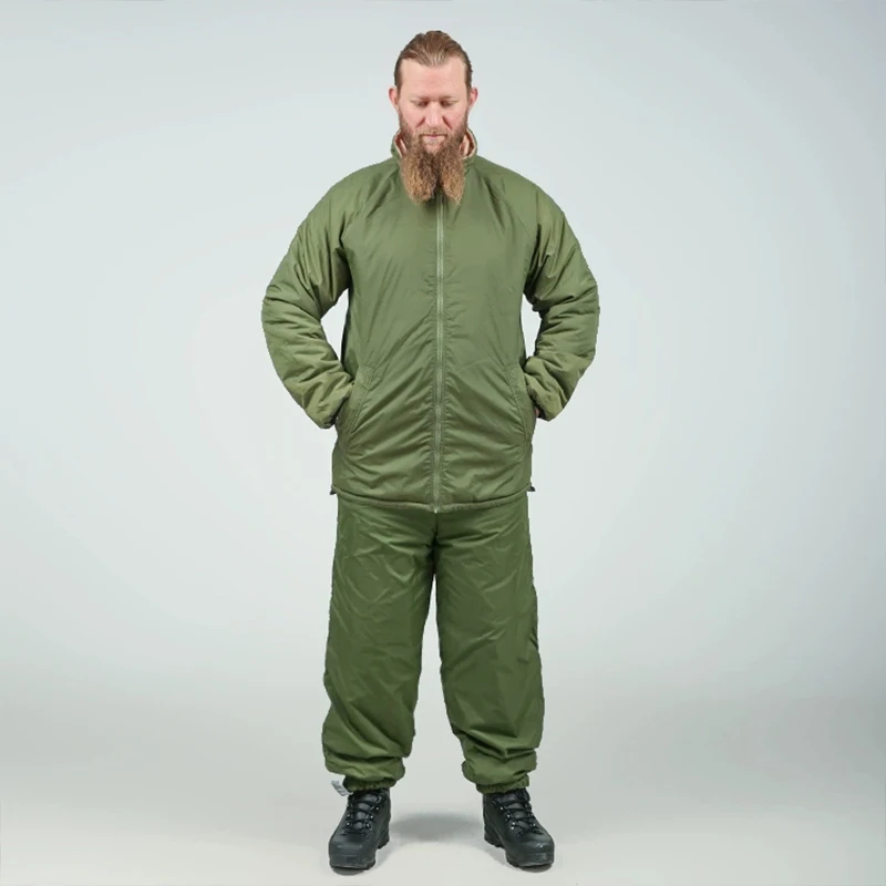 Chaqueta táctica térmica reversible militar británica ligera - imagen 3