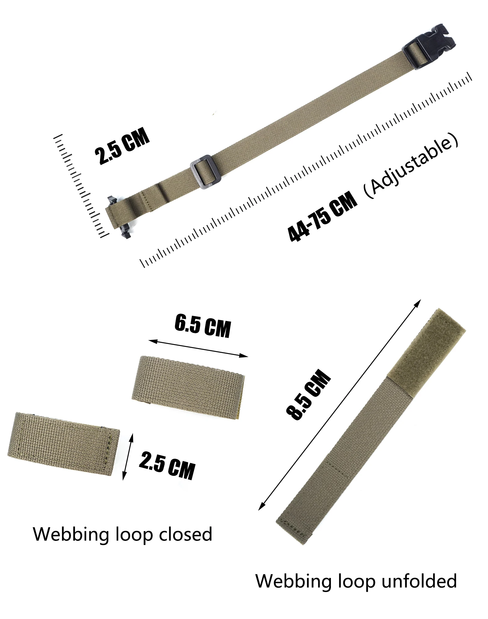 DMgear-Bolsa de herramientas multifunción especial P90 para colgar en las piernas, accesorios de caza, Camping, Outdooe - imagen 3