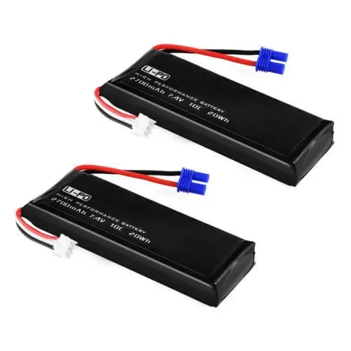 2Pcs Batteries