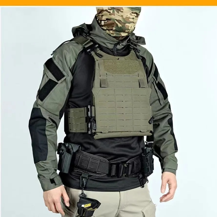 La nueva chaqueta de camuflaje táctica cortavientos holgada, elástica y transpirable para exteriores de manga larga para hombre de segunda generación - imagen 4