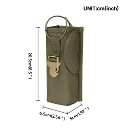 Bolsa táctica MOLLE riñonera para walkie talkie