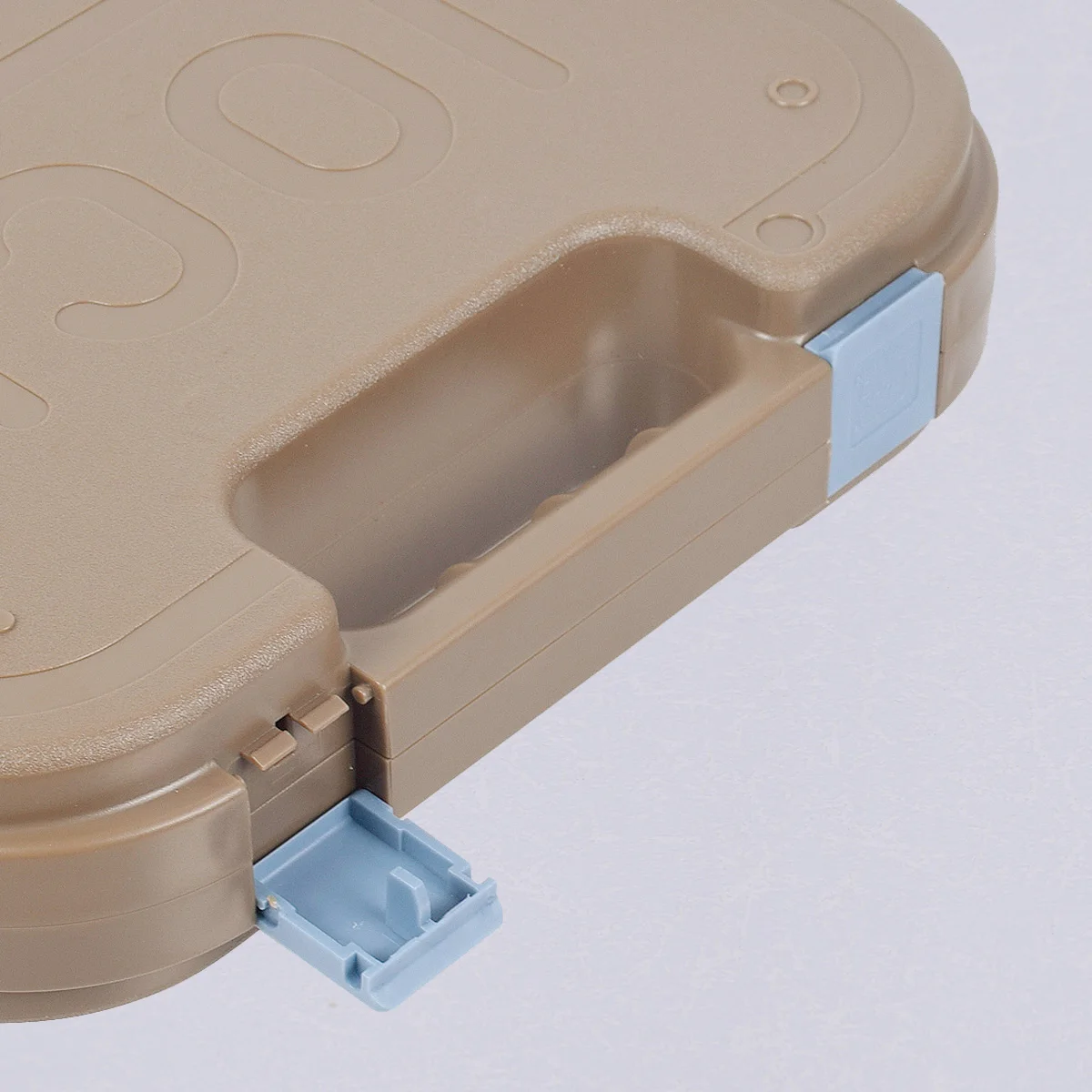 Funda de pistola acolchada ABS resistente al agua G17 G19, Maleta de plástico portátil para almacenamiento Glock, caja duradera multifuncional - imagen 4