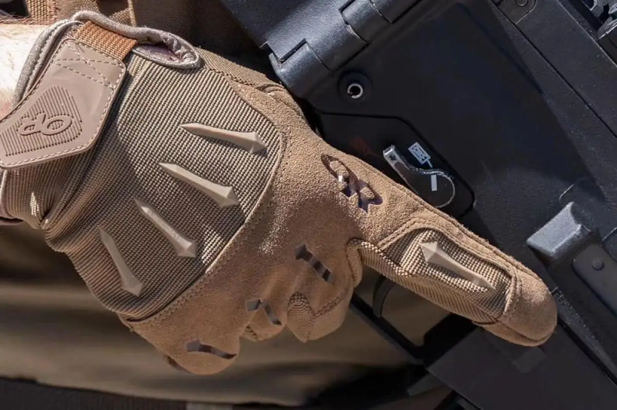 Guantes tácticos ligeros para tiro, equipo Airsoft, Paintball, protección para deportes de caza al aire libre - imagen 4