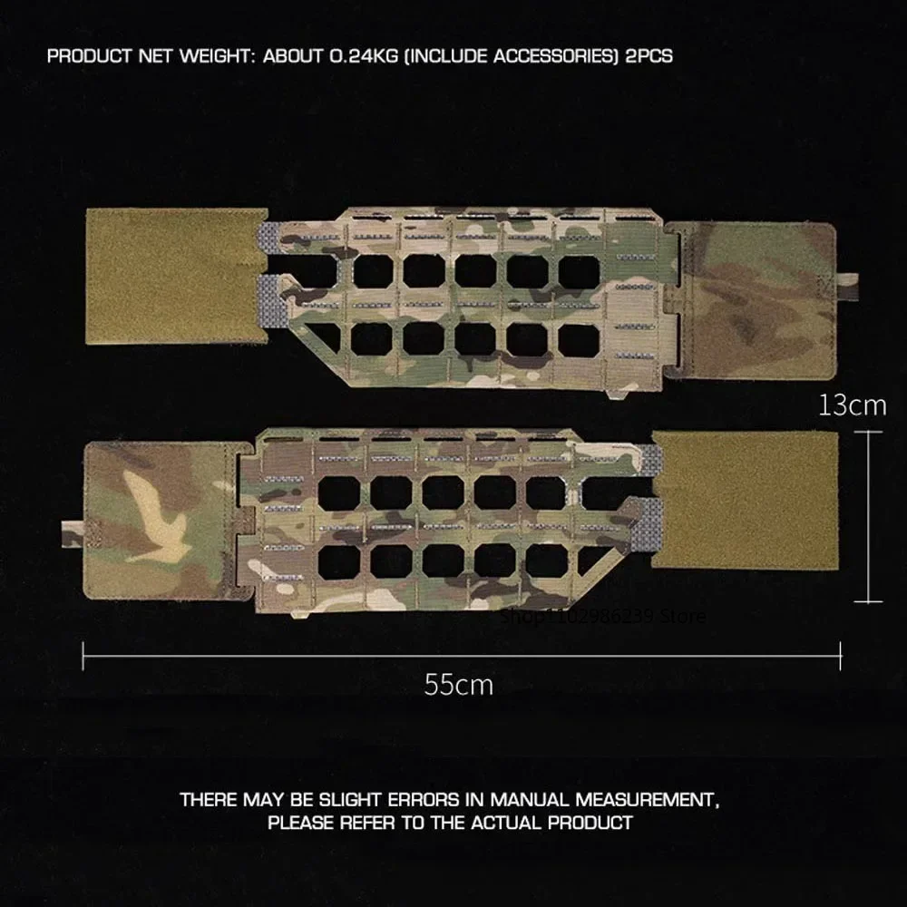 Chaleco de caza MOLLE, portador de placa KZ, adaptador K19 KZ estilo Agilit, equipo de chaleco Airsoft, faja de liberación rápida, conjunto de faja con cinturón lateral - imagen 2