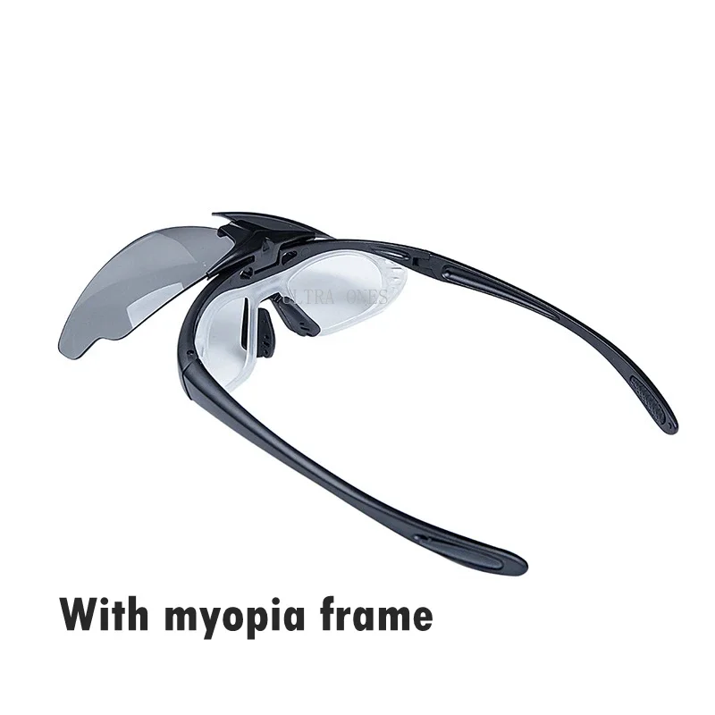 Gafas tácticas para ciclismo al aire libre, senderismo, escalada, gafas abatibles, caza, pesca, tiro, gafas de seguridad deportivas - imagen 3