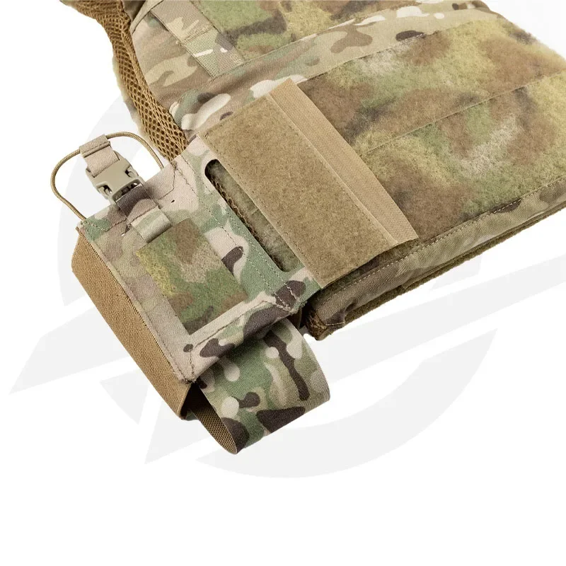 Bolsa de Radio táctica para caza al aire libre, accesorios Airsoft, bolsa de almacenamiento para Walkie Talkie, chaleco táctico militar, bolsa lateral - imagen 3